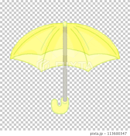 Plastic umbrella illustration 113680347