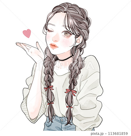 投げキッス 113681859