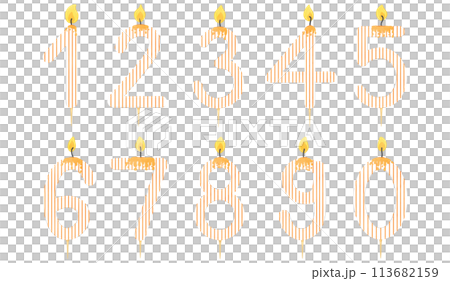 Birthday candle number, age, anniversary, candle, burning candle number pattern Birthday candle number, age, anniversary, candle, burning candle number pattern 113682159