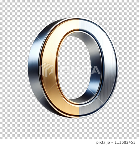 3D letter O 113682453