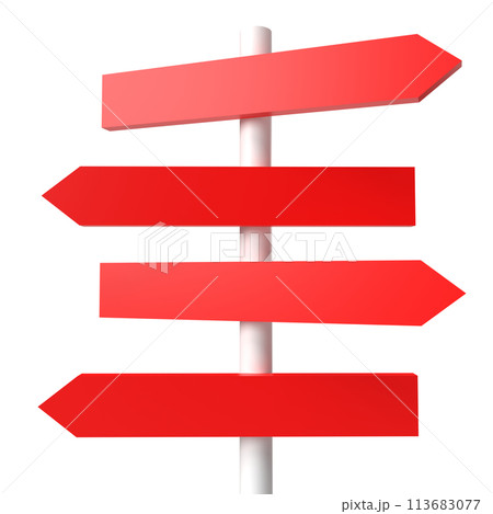 The traffic sign png image for transportation or travel concept 3d rendering 113683077