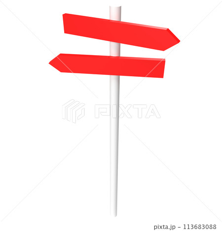 The traffic sign png image for transportation or travel concept 3d rendering 113683088
