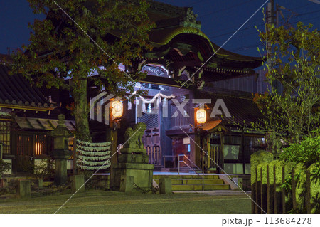 京都　六孫王神社　唐門 113684278