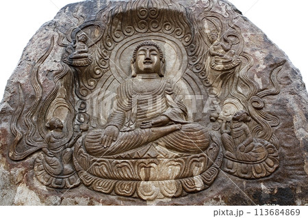 buddha statue in the temple 113684869