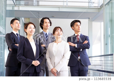 ビジネス 男女 ポートレート ビジネス 男女 ポートレート 113685539