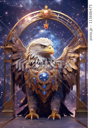 イーグルスゲート 占星術 宇宙 イラストアート イーグルスゲート 占星術 宇宙 イラストアート 113686475
