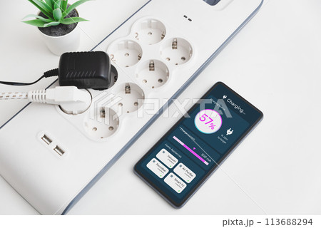 Charging phone, smart power strip 113688294