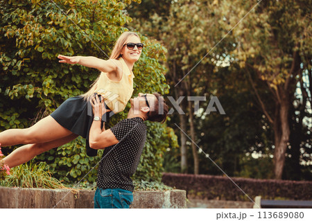 Girl raised by her boyfriend. 113689080