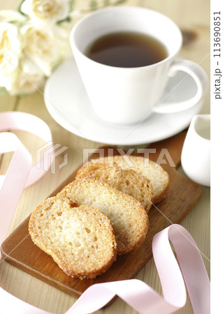 ラスクと紅茶 113690851