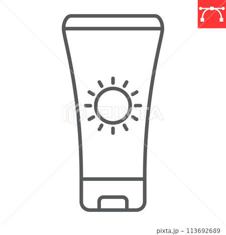 SPF line iconのイラスト素材 [113692689] - PIXTA