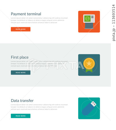 Website Headers or Promotion Banners Templates 113693514