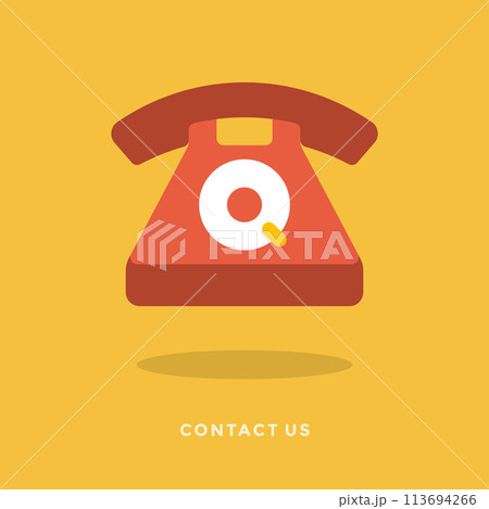 Flat design vector business illustration concept for customer and technical support Flat design vector business illustration concept for customer and technical support 113694266