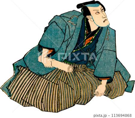 意見を申し上げる男性 113694868