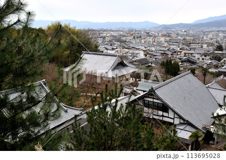 瑞巌山圓光寺　俯瞰 113695028