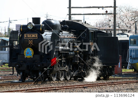 ［CR］秩父鉄道　C58蒸気機関車／SLパレオエクスプレス（広瀬川原車両基地） 113696124