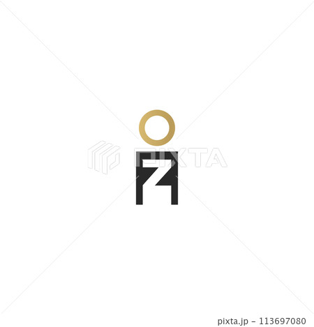 Alphabet letters Initials Monogram logo IZ, ZI Alphabet letters Initials Monogram logo IZ, ZI 113697080