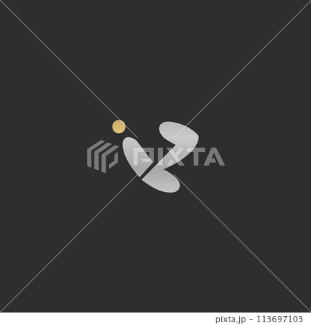 Alphabet letters Initials Monogram logo IZ, ZI 113697103