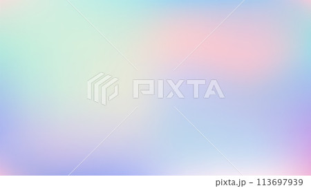 抽象的なパステルカラーの背景 113697939