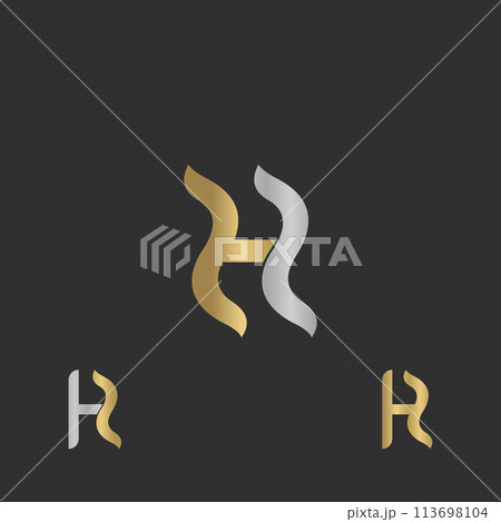 ZH or HZ logo and icon design ZH or HZ logo and icon design 113698104