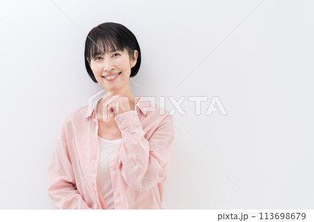 ミドル女性 ポートレート ミドル女性 ポートレート 113698679