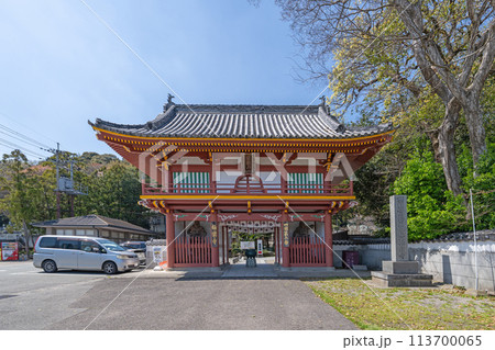 【第2番札所】極楽寺　仁王門【四国八十八箇所】 113700065