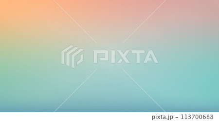 Simple pastel orange blue pastel sunset gradient blurred background for colorful pastel design Simple pastel orange blue pastel sunset gradient blurred background for colorful pastel design 113700688
