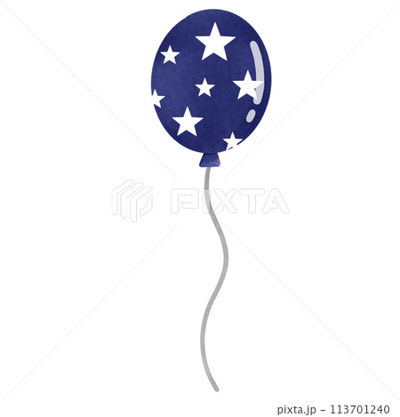 Balloons for the American Independence Day celebration Balloons for the American Independence Day celebration 113701240