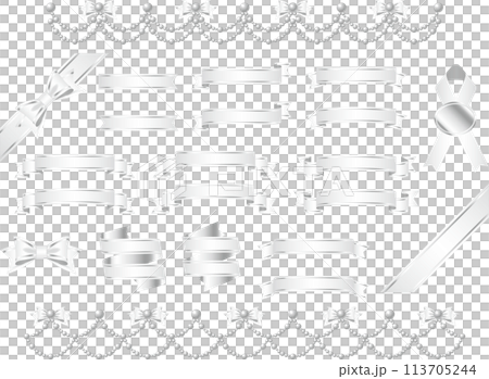 絲帶線套裝2-7白墊 113705244