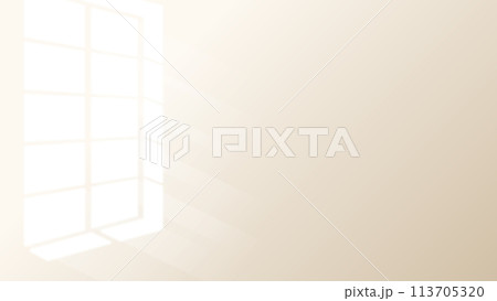 明るい窓の光のベクター背景 113705320
