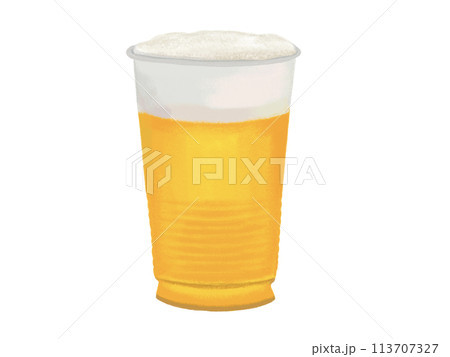 ビール(プラカップ) ビール(プラカップ) 113707327
