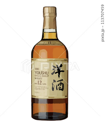 ウイスキーボトル（ブラウン） 113707459
