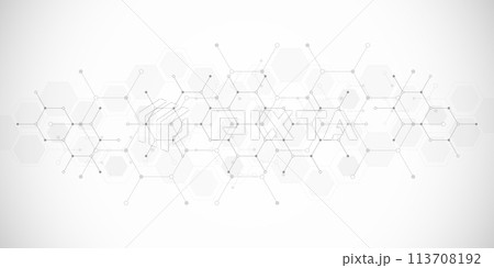 Molecular structure and genetic engineering, science, innovation technology, healthcare, and medicine design 113708192