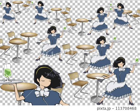 Gothic Lolita Waitress Gothic Lolita Waitress 113708468