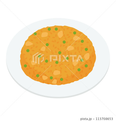 チキンライスのイラスト 113708653