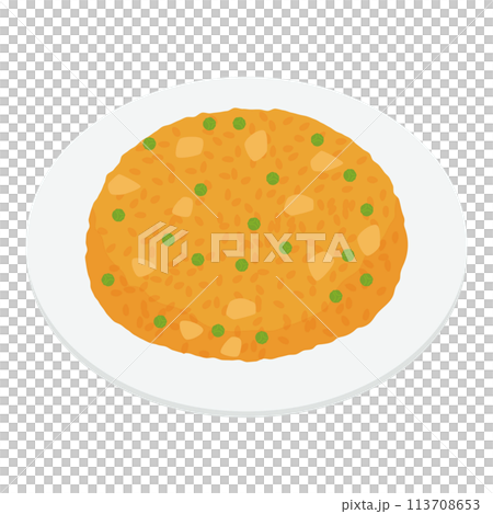 チキンライスのイラスト 113708653