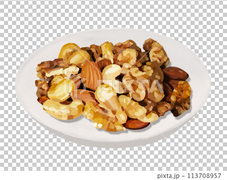 混合堅果（含盤） 113708957