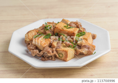 豚肉と豆腐の炒め物 豚肉と豆腐の炒め物 113708996
