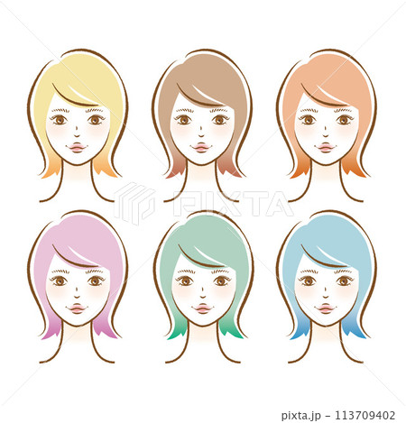 ヘアカラー ヘアカラー 113709402