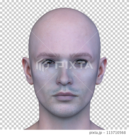 Close-up of a man's face 113710568