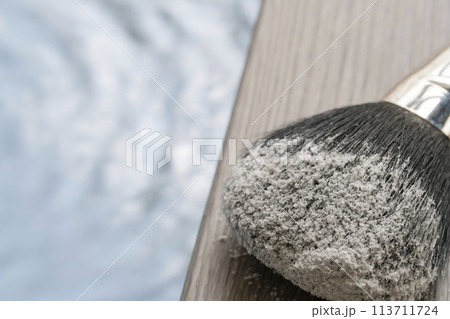 ボディパウダー　UVケア  メイクブラシ　パフ 113711724