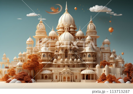 Dussehra A Hindu festival symbolizing the victory of good over evil and widely celebrated by Hindus in India Rama victory over the demonic ruler of Lanka Ravana Shakti over the demon Mahishasura. 113713287