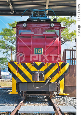 【三井三池炭鉱 万田坑 (炭鉱電車)】 熊本県荒尾市原万田 【三井三池炭鉱 万田坑 (炭鉱電車)】 熊本県荒尾市原万田 113713869
