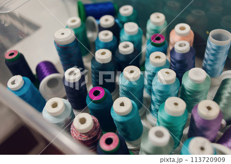 sewing thread and needlework accessories 113720909