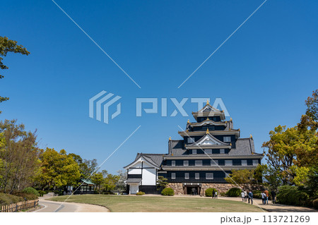 岡山県　春の岡山城 113721269