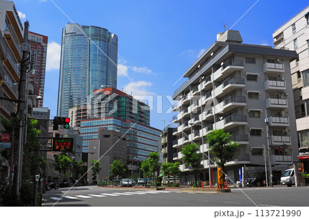 麻布十番　鳥居坂下交差点 113721990