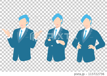 Business people who are giving up, thinking, or feeling down because things aren't going well Business people who are giving up, thinking, or feeling down because things aren't going well 113722736