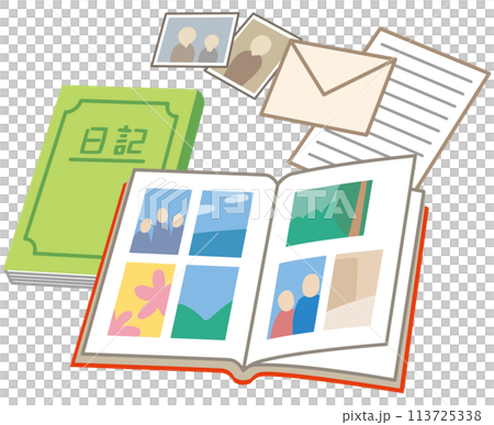 遺留物品:日記、相簿、信件、遺留物品分類 遺留物品:日記、相簿、信件、遺留物品分類 113725338