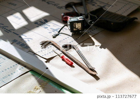 洋室のリフォーム サッシ膳板の取替え 洋室のリフォーム サッシ膳板の取替え 113727677