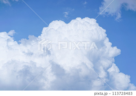 夏の空と雲 夏の空と雲 113728483