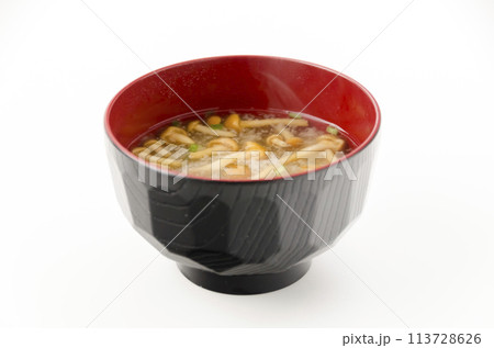 なめこの味噌汁 なめこの味噌汁 113728626